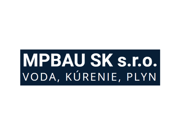 mpbau.sk - voda - kúrenie - plyn 
